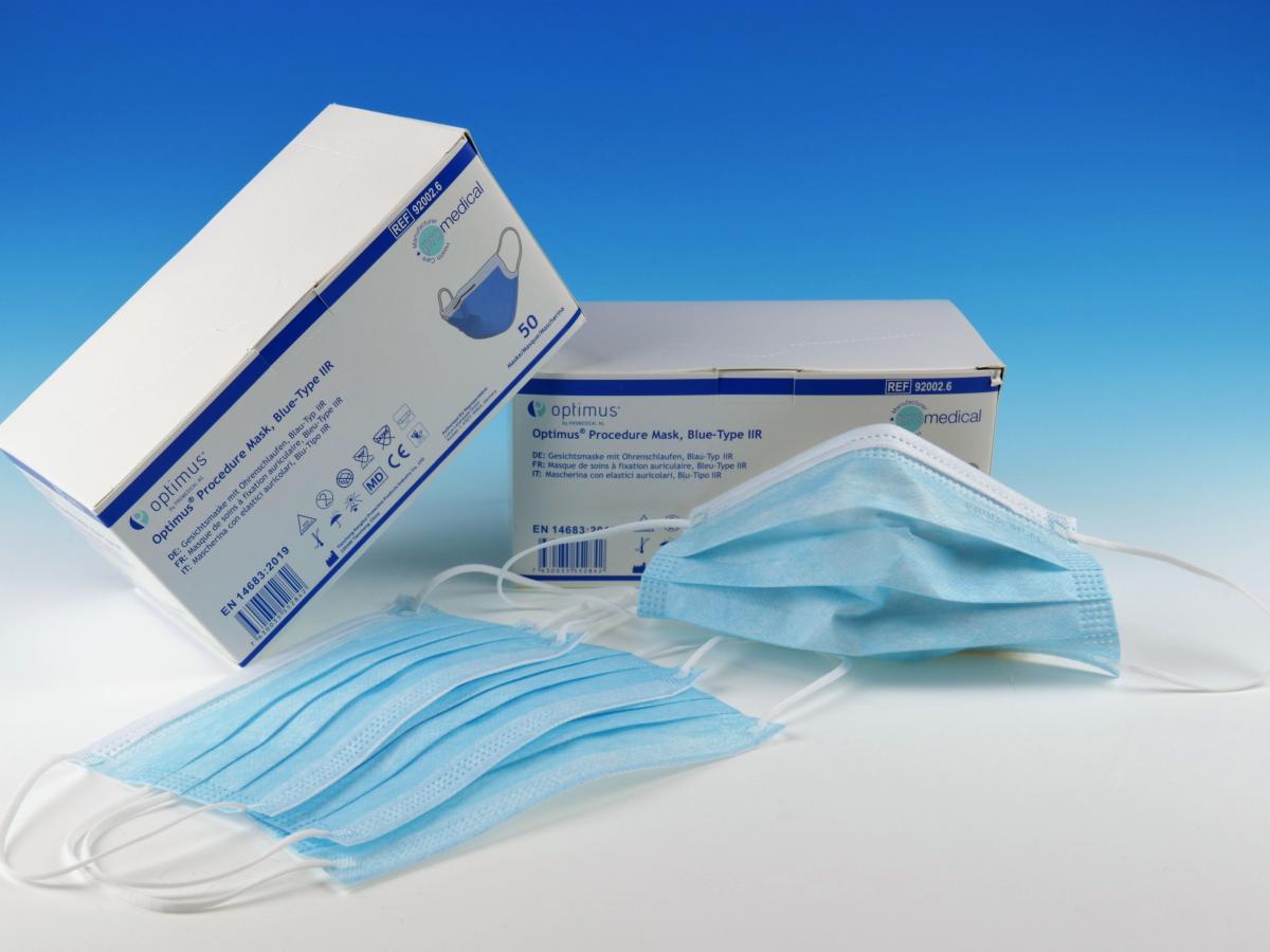 Blauen Masken Masques bleus Typ IIR_REF_92006.2