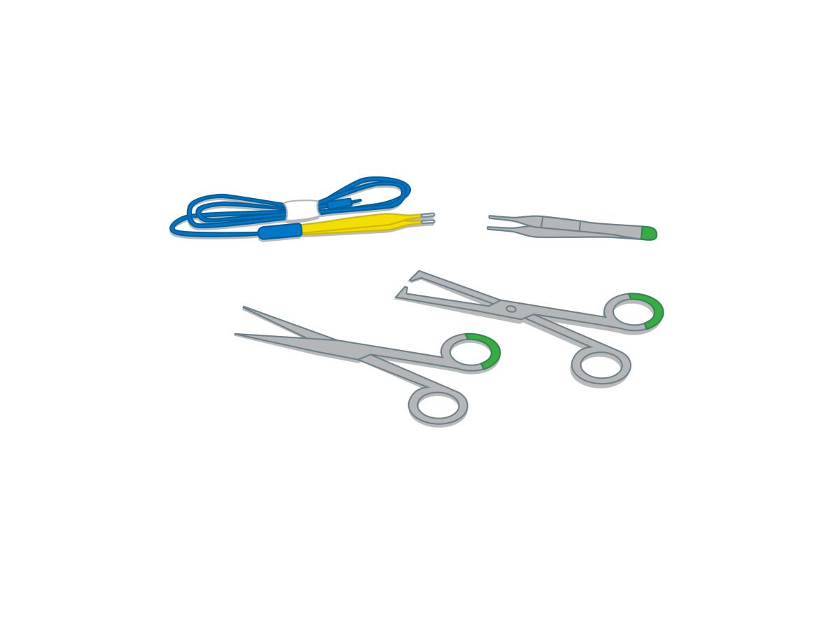 Instrumentation métallique à usage unique